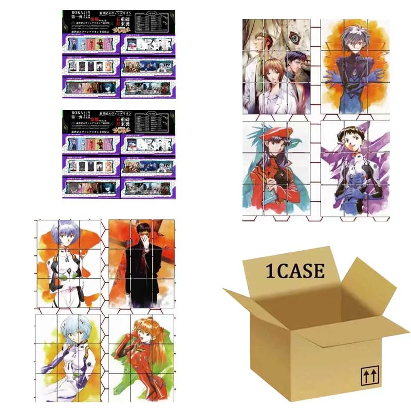 

Wholesales Neon Genesis Evangelion Collection Card Vinyl Cards Virtual Reality Combo Cards Children's Birthday Gift