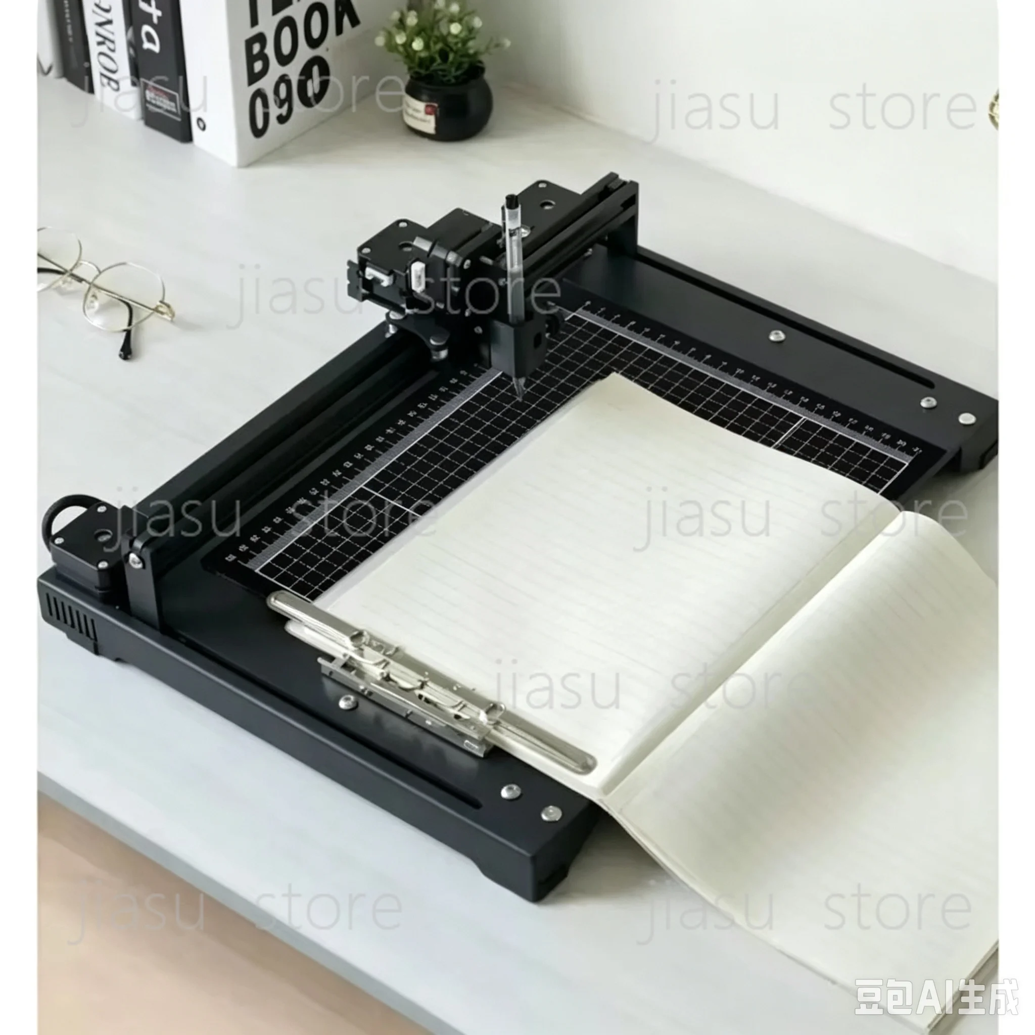 Intelligent writing robot, automatic typewriter, teaching plan, notes, engineering form, handwriting printer and painting.