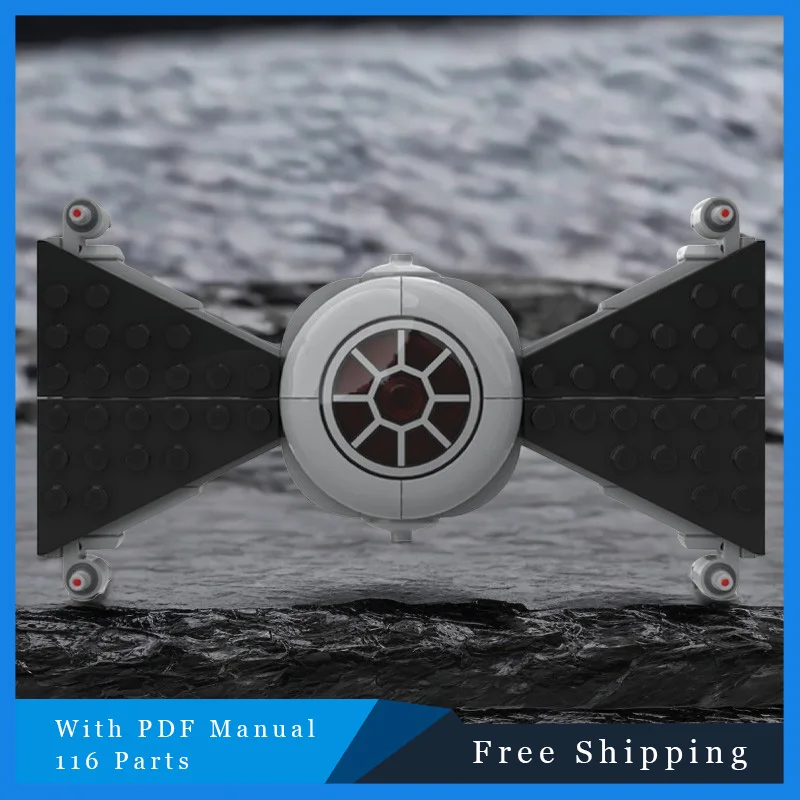 116 ELEMENTÓW Seria Star Battle Samolot w Stylu Muszki Technologia Modułowe Klocki Model Zabawka do Składania dla Dzieci Prezent na Festiwal