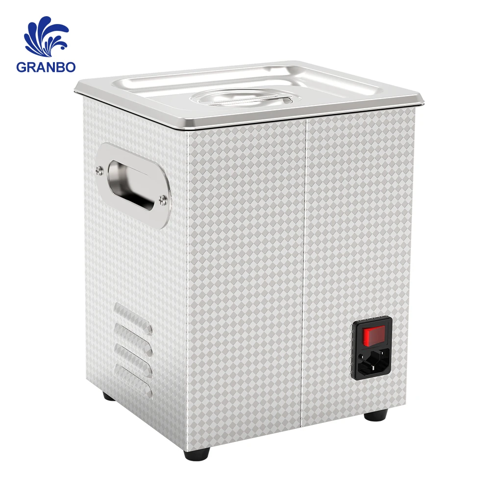 Granbo 2L 120W Portable Ultrasonic Cleaner with Heater & Timer Ideal for Jewelry Eyeglasses Dental Tools Phone Motherboards