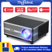 ThundeaL TD98W Full HD 1080P Projector 4K Movie Android WiFi Projetor Auto Focus TD98 PK DLP 3D Smart Video Home Theater Beamer