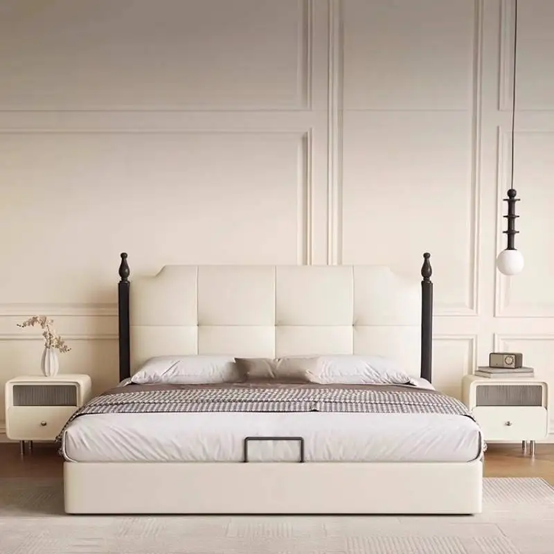 

Room Australia Set Double Bed Frame Wooden Insert Luxury Loft Double Bed Bedroom Storage Modern Schlafzimmer Bett Home Furniture