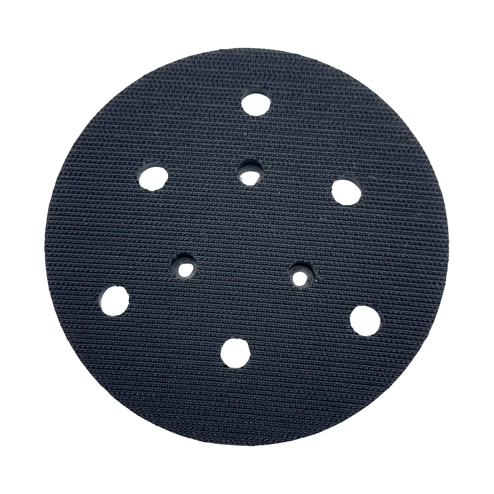 5-дюймовая шлифовальная подушечка на липучке, 6 отверстий, опорная пластина для произвольных орбитальных шлифовальных машин, деревообработки