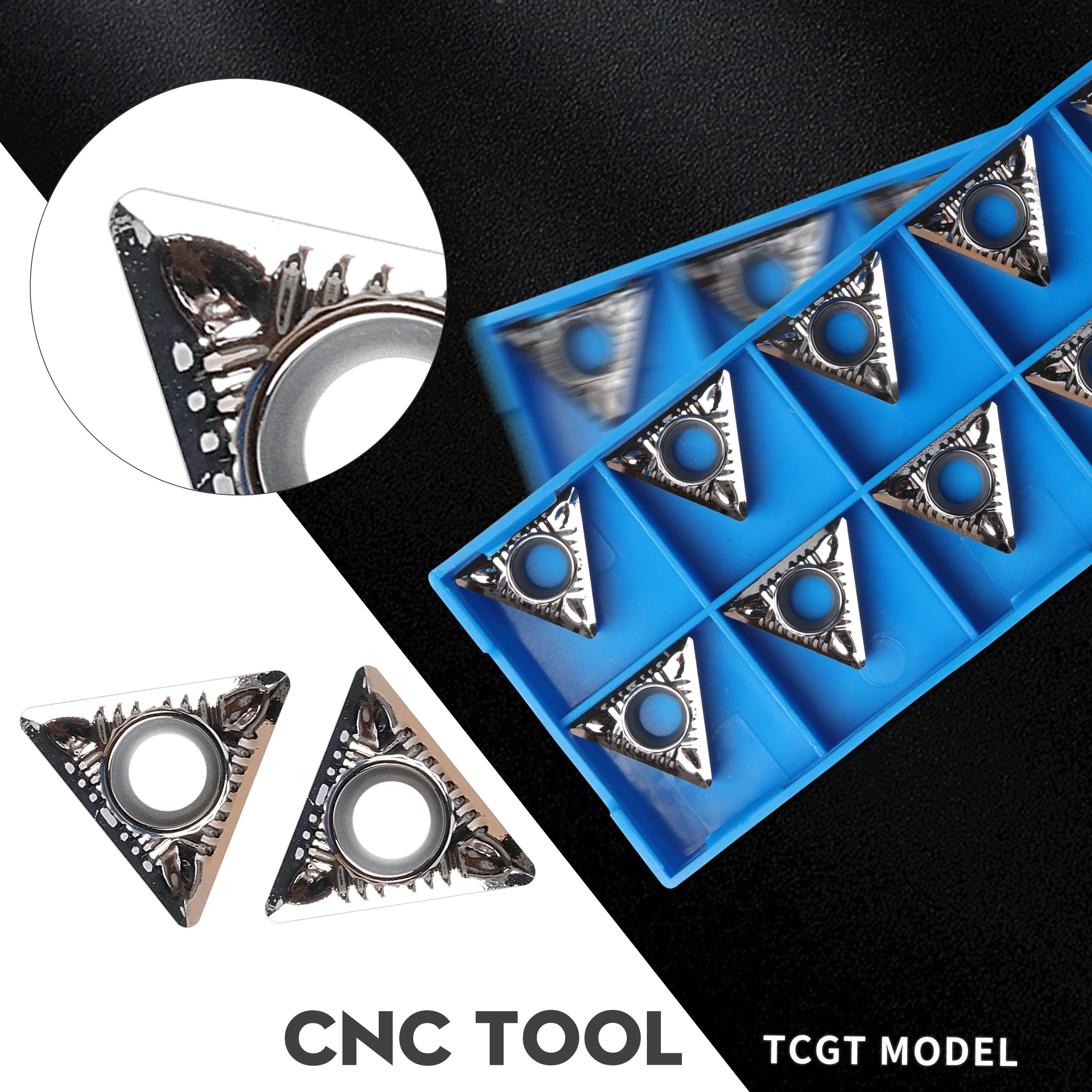 

TCGT16T302-AK H01 TCGT16T304-AK H01 TCGT16T308-AK H01 Carbide inserts CNC lathe tool Cutting insert Aluminum tool Turning blades