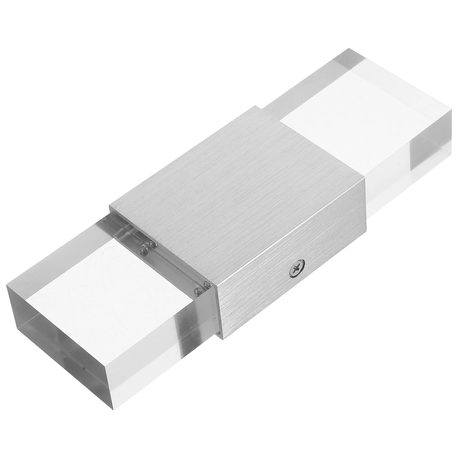 

Modern Indoor 6W COB LED Wall Lamp Aluminum Alloy Acrylic Up And Down Double Head Wall Lamp Bedroom Courtyard Wall Lights (Warm