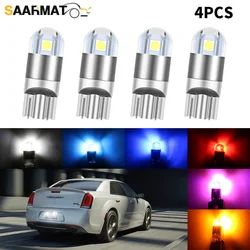 4pcs LED License Plate Light W5W T10 Lamp For Chrysler 300 300C 200 Sebring PT Cruiser Aspen Voyager Crossfire Neon Pacifica