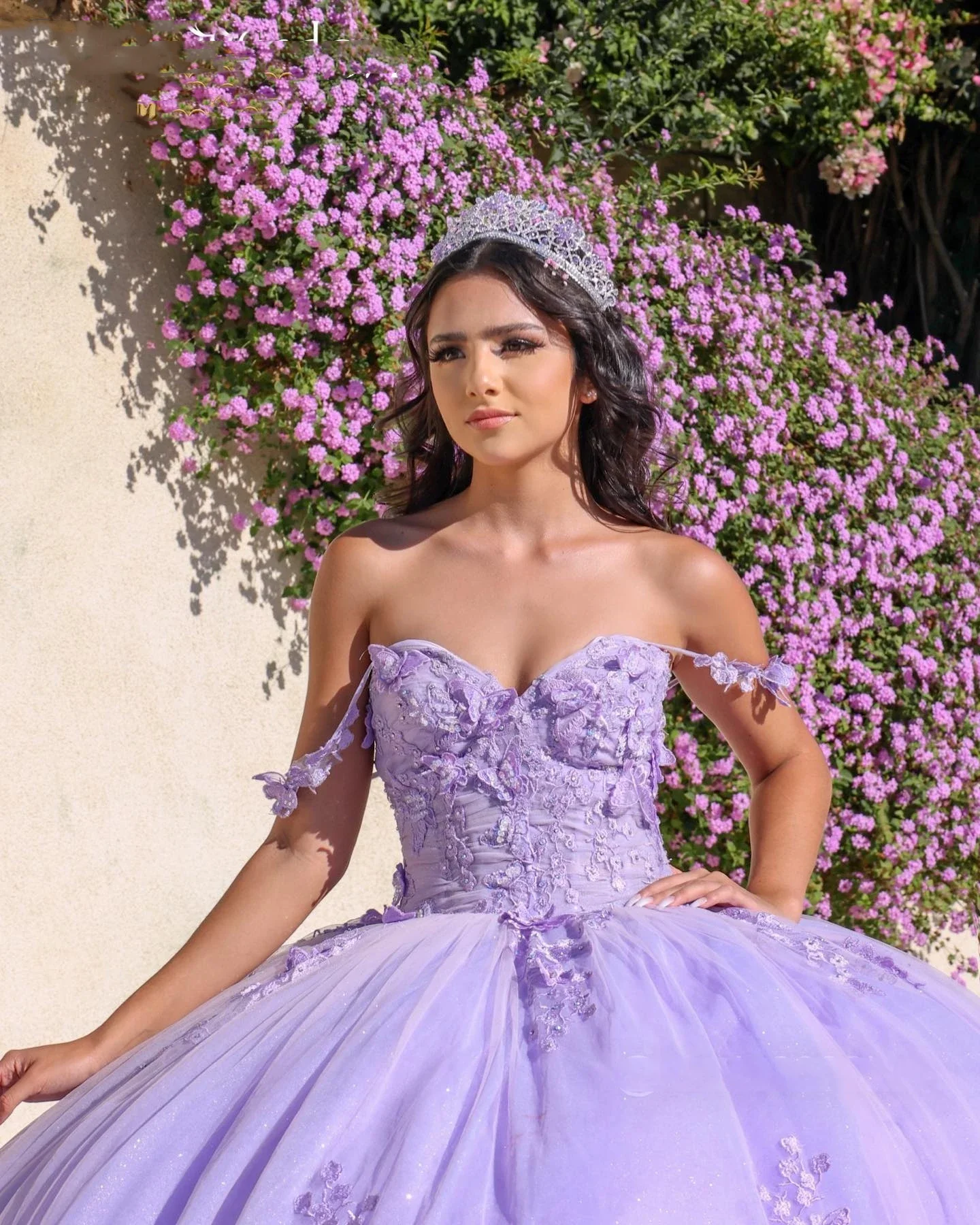 Angelsbridep Glitter Tulle Lilac Princess Ball Gown 15 Year Old Quinceanera Dresses Girls Prom Party Dress Vestidos De Festa