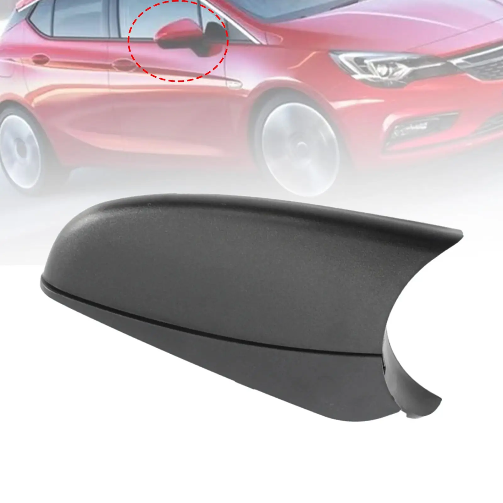 Lright Side Rearview Mirror Bottom Cover Easy to Install Sturdy Wing Mirror Bottom Cover Side Lower Holder for Vauxhall