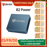 BMAX B2 Power Intel 5205U Mini PC 8 GB RAM 256 GB SSD Windows 11 Pro Dual Band Wi-Fi Bluetooth 5.0 USB 4 HDMI 1