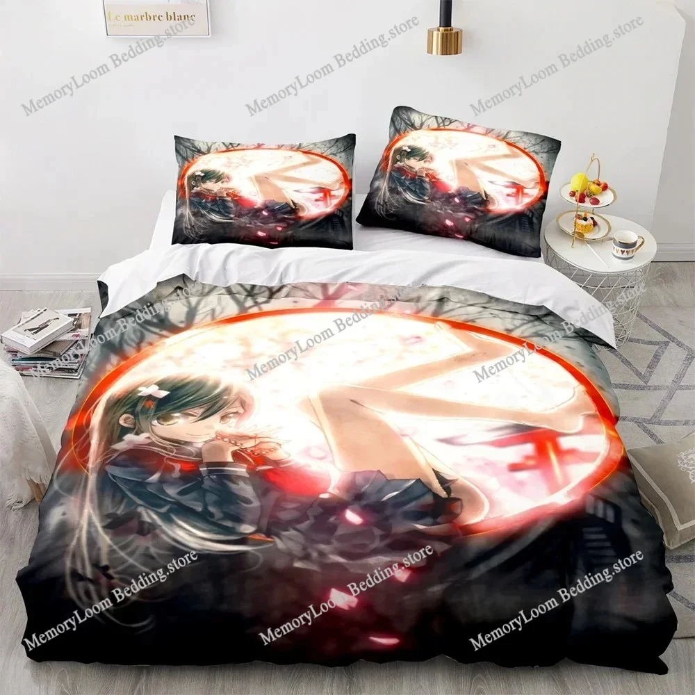 

Anime Kawaii Sexy Girl Bedding Set,Duvet Cover Comforter Bed Set Quilt Cover Pillowcase,King Queen Twin Size Boys Girls Adults