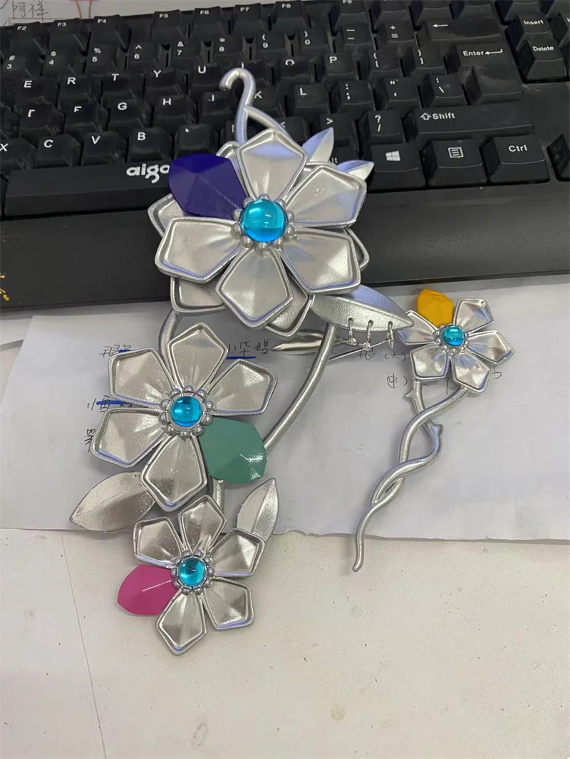 PJSK Project Sekai Colorful Stage Feat Tenma Tsukasa Ozdoba na Biustonosz Węzeł Odznaka Broszka Klips do Biustonosza Akcesoria do Kostiumu Ozdoba