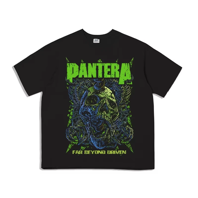 

Высококачественная футболка Pandora PANTERA Rock Band, мужская и женская стильная повседневная мужская футболка высокого качества с коротким рукавом для мотоцикла