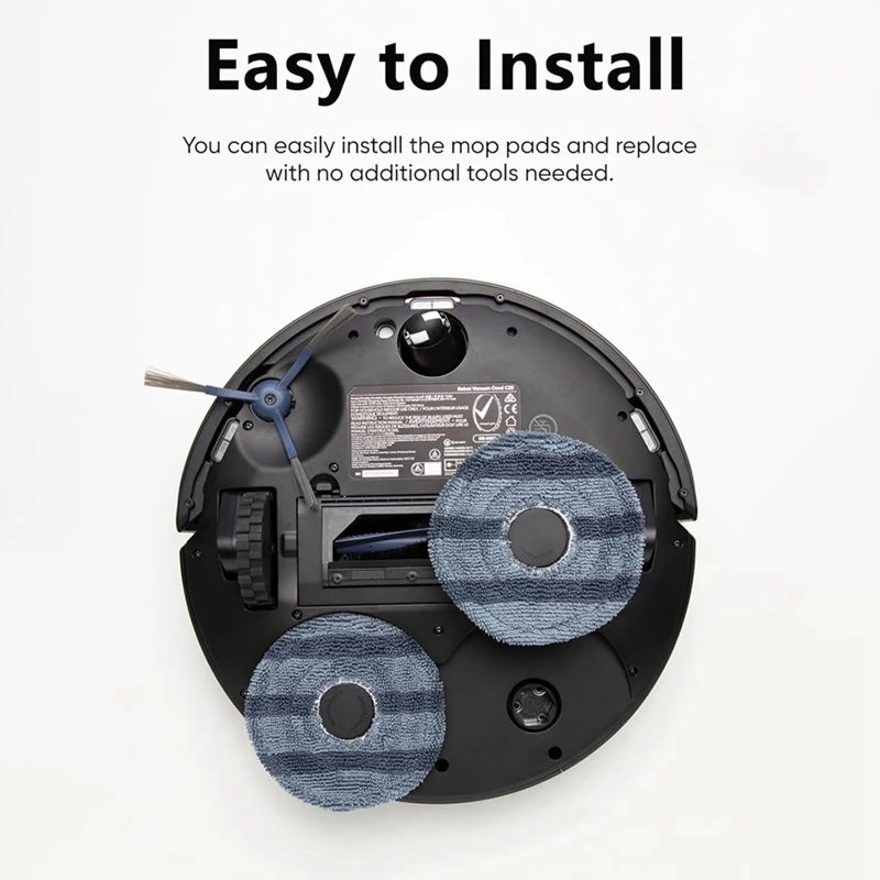 12 шт. мешок для пыли, накладка для швабры для Eufy Omni C20, робот-пылесос, запасные части, вакуумный мешок, накладка для швабры, аксессуары