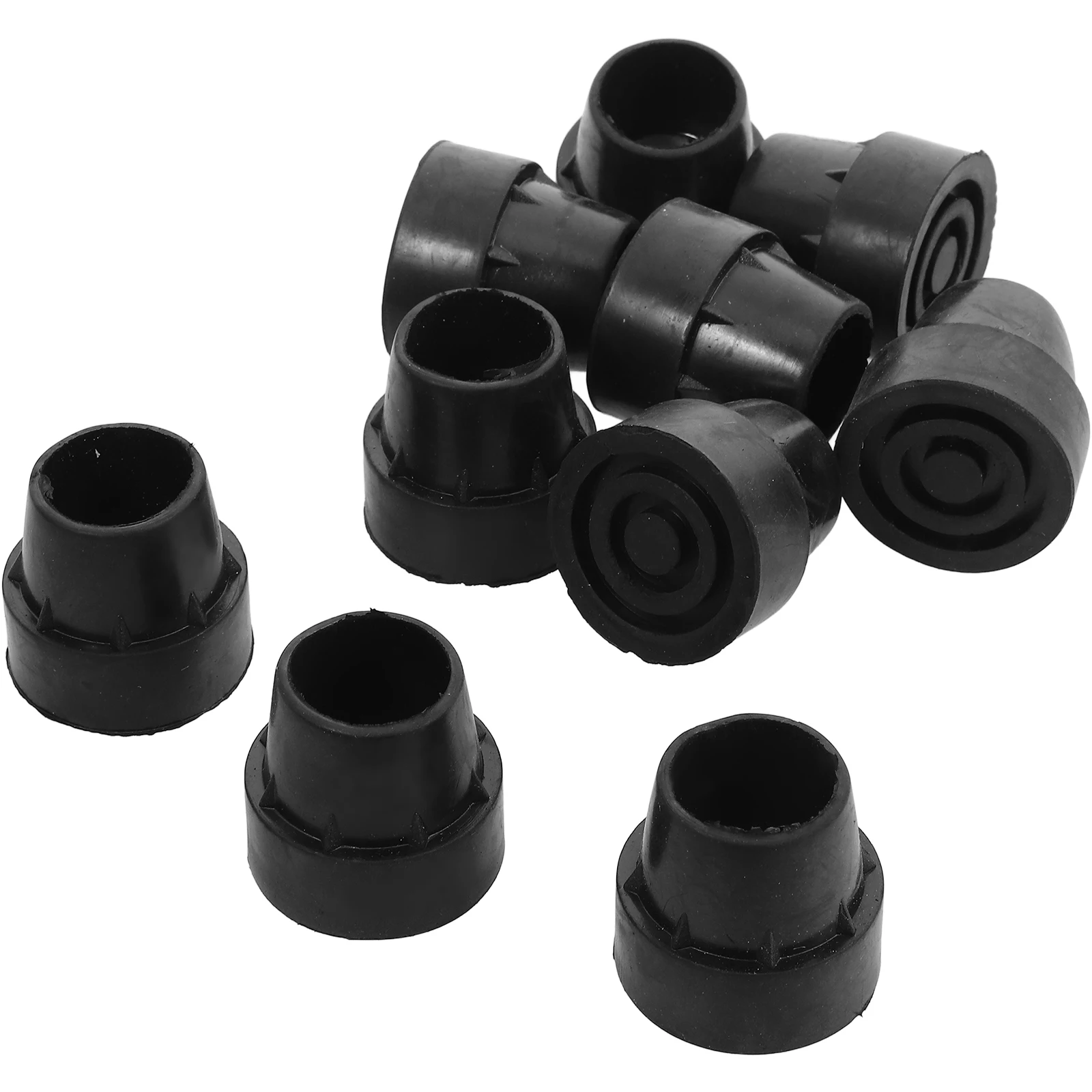 10개 미끄럼 방지 패드 슬리브 트램폴린 다리 교체용 스테인리스 스틸 튜브 커버 미니 트램폴린 수리 부품 야외용