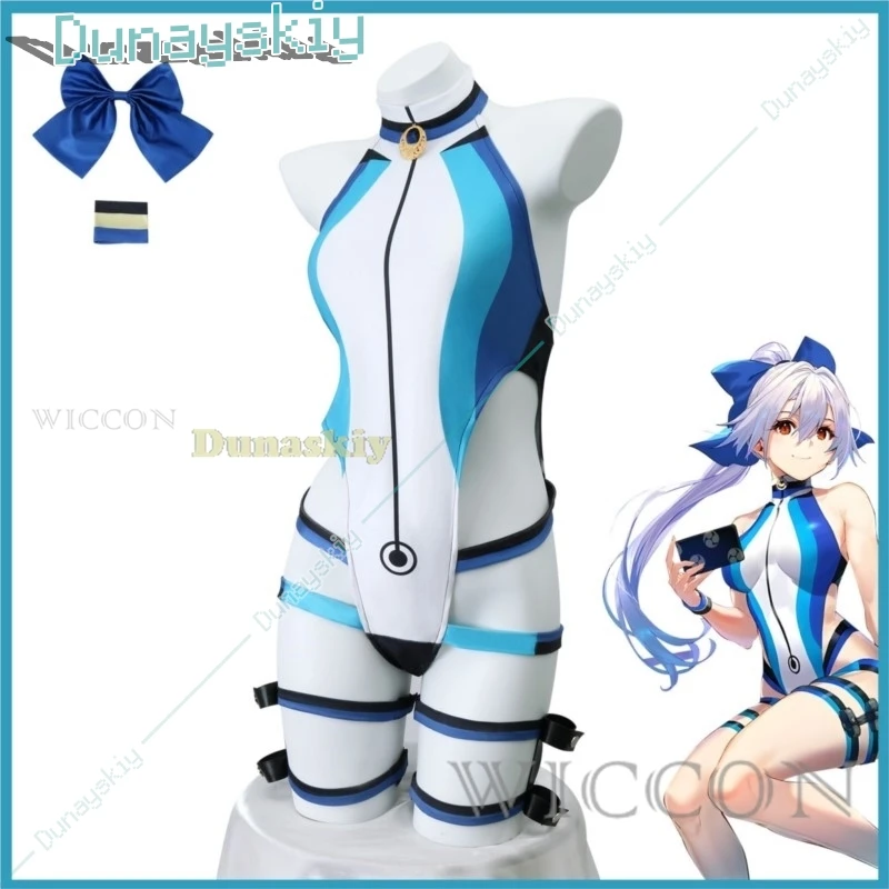 Anime Game Fate/Grand Order Tomoe Gozen Cosplay Costume Saber Jumpsuits Swimsuit Summer Bikini Woman Sexy Lovely Sand Party Suit