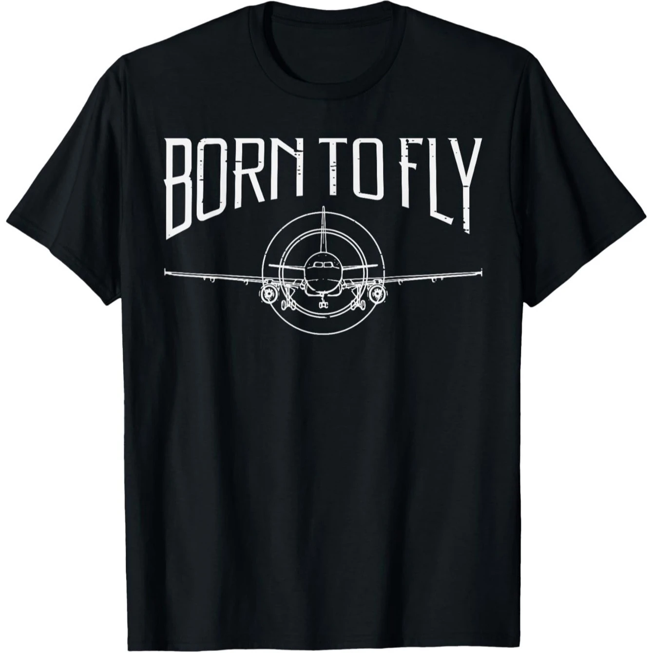 

Pilot Born To Fly Airplane Aviation Aviator T-Shirt 100% Cotton O-Neck Short Sleeve Summer Casual Mens T-shirt Streetwear