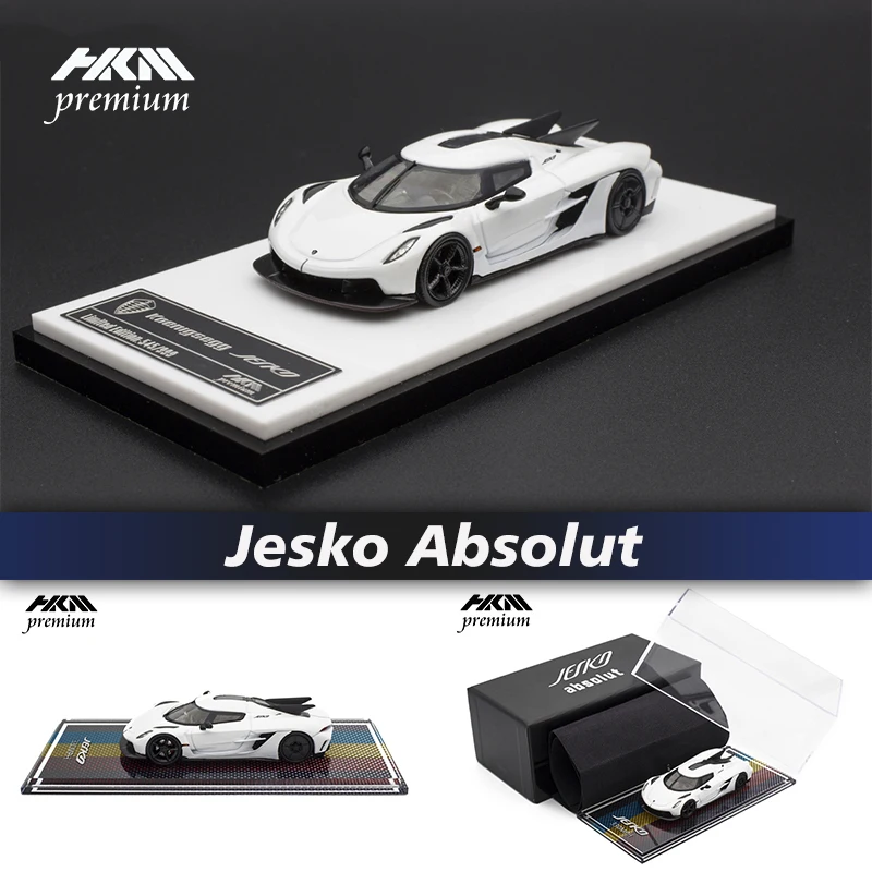 HKM 1:64 Jesko Absolut High-Speed Performance Version Alloy Diorama Car Model Collection Miniature Carros Toys In Stock