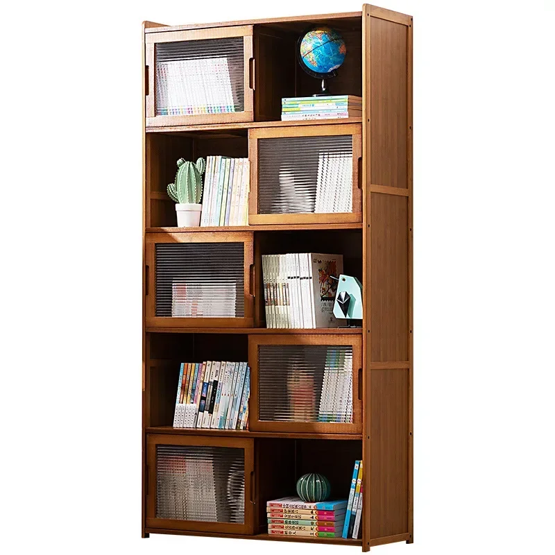 Floor Household Bookshelf Home Storage Organizer Multi-layer Tall Luxury Korean House Bookcase Aesthetic Hogar Home Furniture