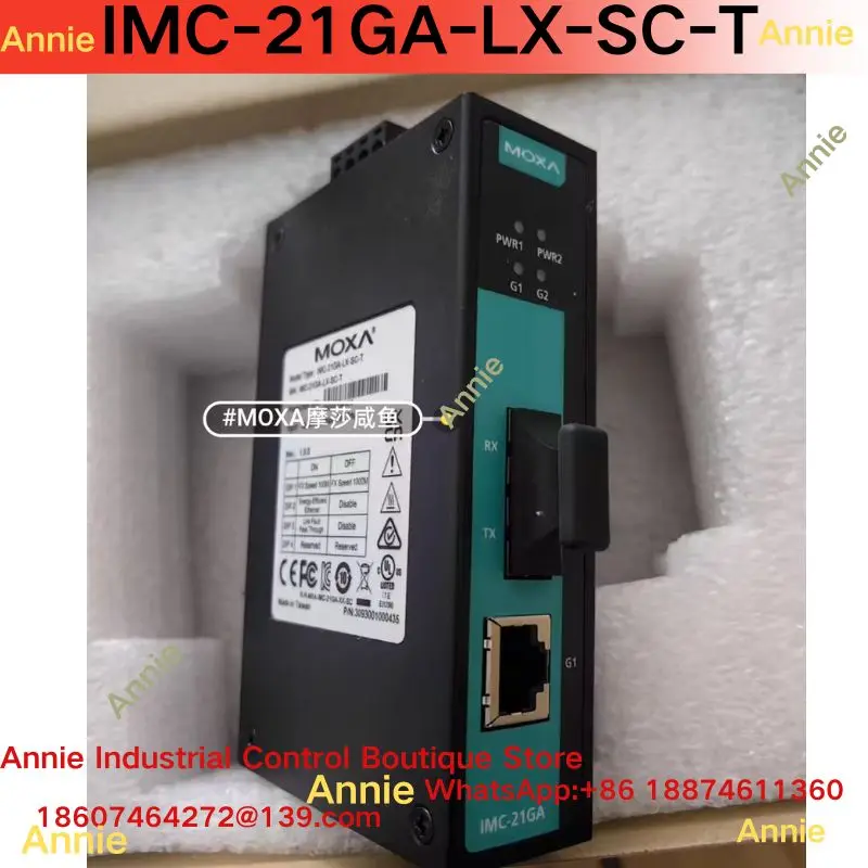 brand-new IMC-21GA-LX-SC-T Gigabit Fiber Optic Converter