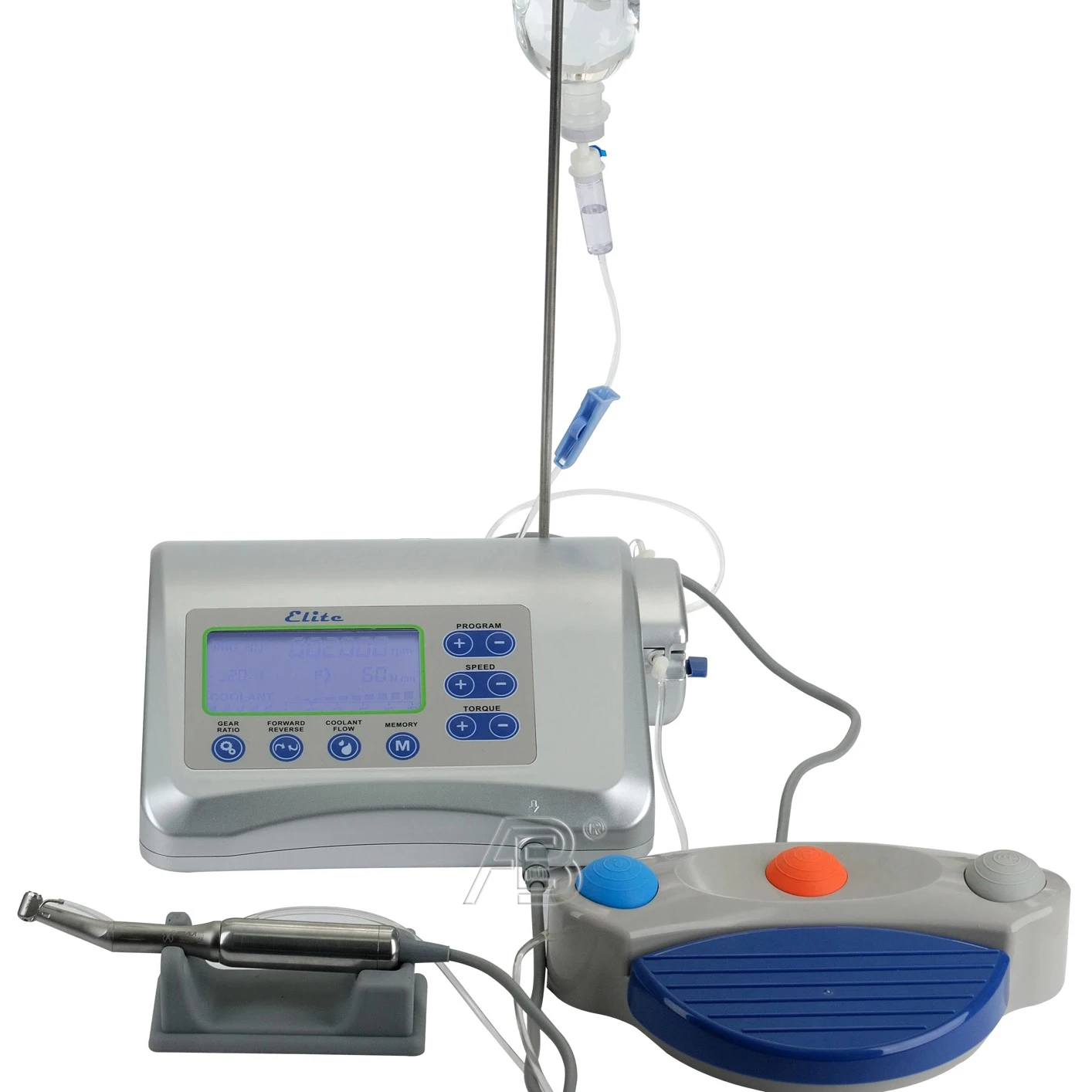 Professional Aobol AI-ZZ2 Dentl Implat Motor with 20:1 Low-Speed Contra Angle Handpiece 210W Electric