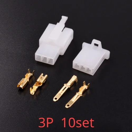 10/20pcs 2.8mm 2/3/4/6/9 pin Automotive 2.8 Electrical wire Connector Male Female cable terminal plug Kits Motorcycle ebike car