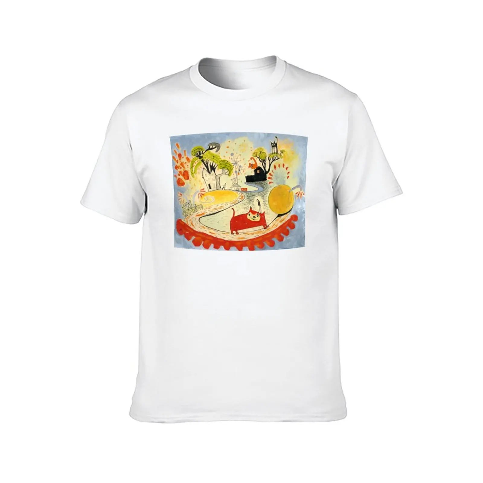 Small World T-Shirt t shirts for man slim fit funny t shirts cotton T-Shirt