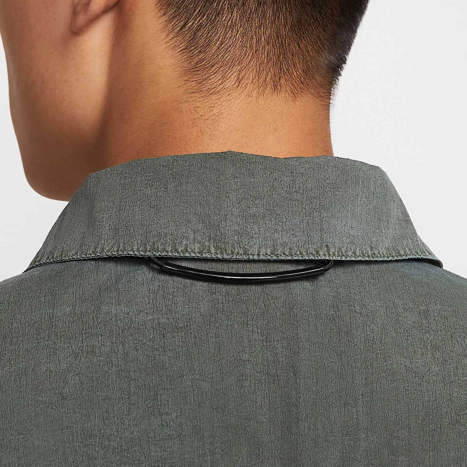 Nike genuine comfortable Tech men's lapel woven loose casual top HJ2955-355 view 4