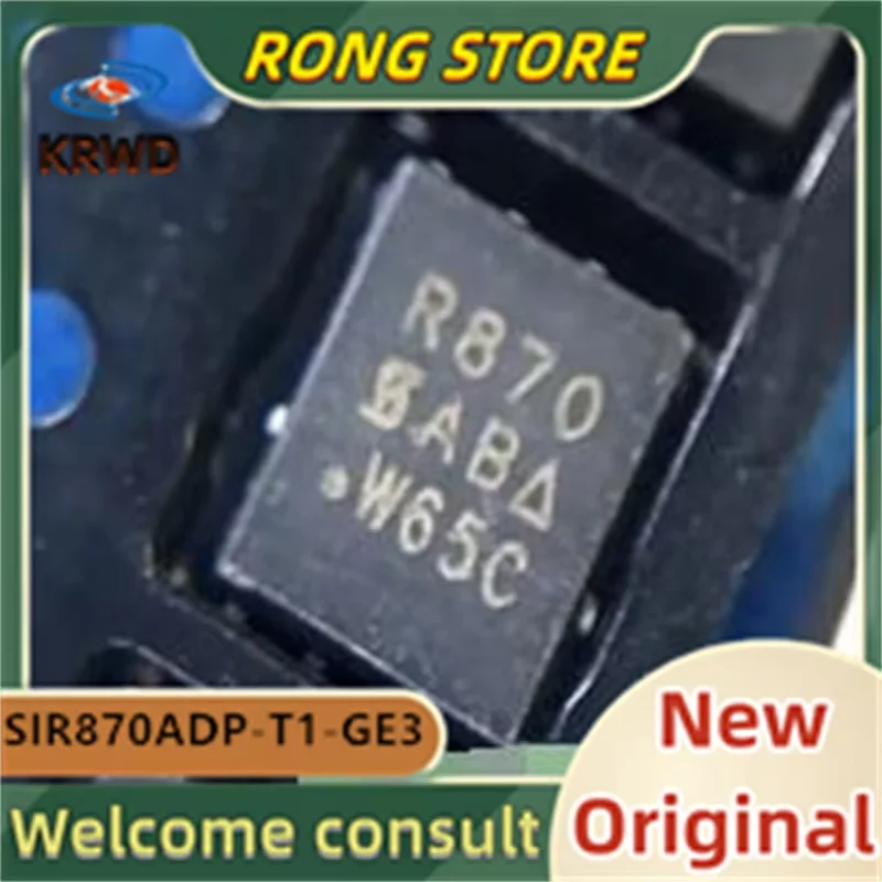 (5PCS) R870 SIR870A SIR870ADP SIR870ADP-T1-GE3   DFN8 New and Original Chip IC