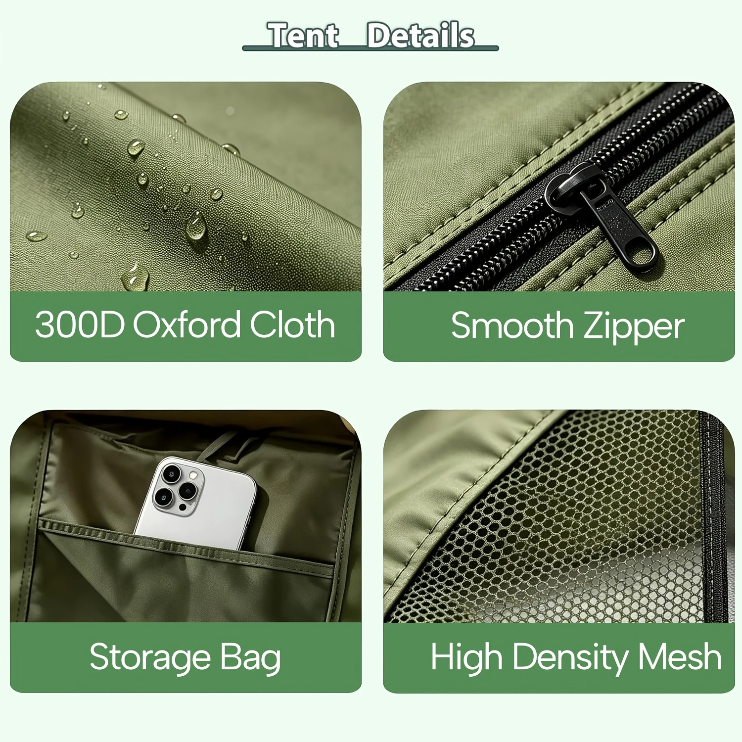 เต็นท์แคมป์ปิ้งเป่าลมติดตั้งง่ - Outdoor Adventure Tent บทวิจารณ์และราคา