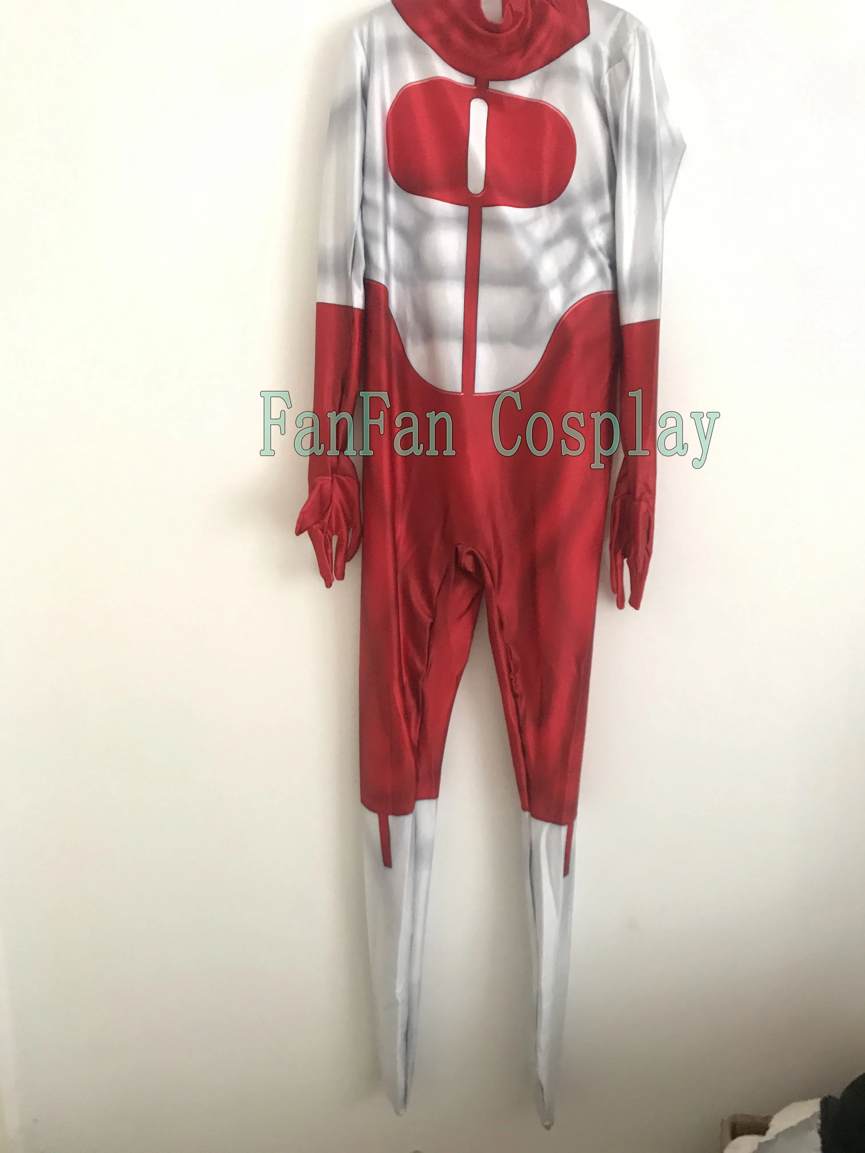 Omni Man Spier Shading Cosplay Kostuums 3D Print Spandex Superhero Zentai Bodysuits Custom Made