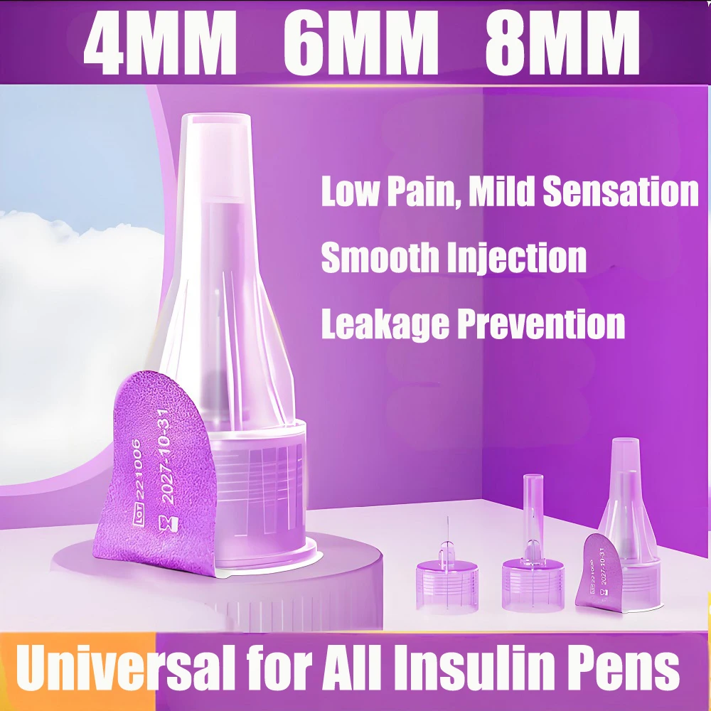 

10/20/30/50/100PCS Magic Pen Pen Tip Cartridges 3ml Empty Cassette Bottle Individual Packaging for Lilly Insulin Pen 4mm/6mm/8mm