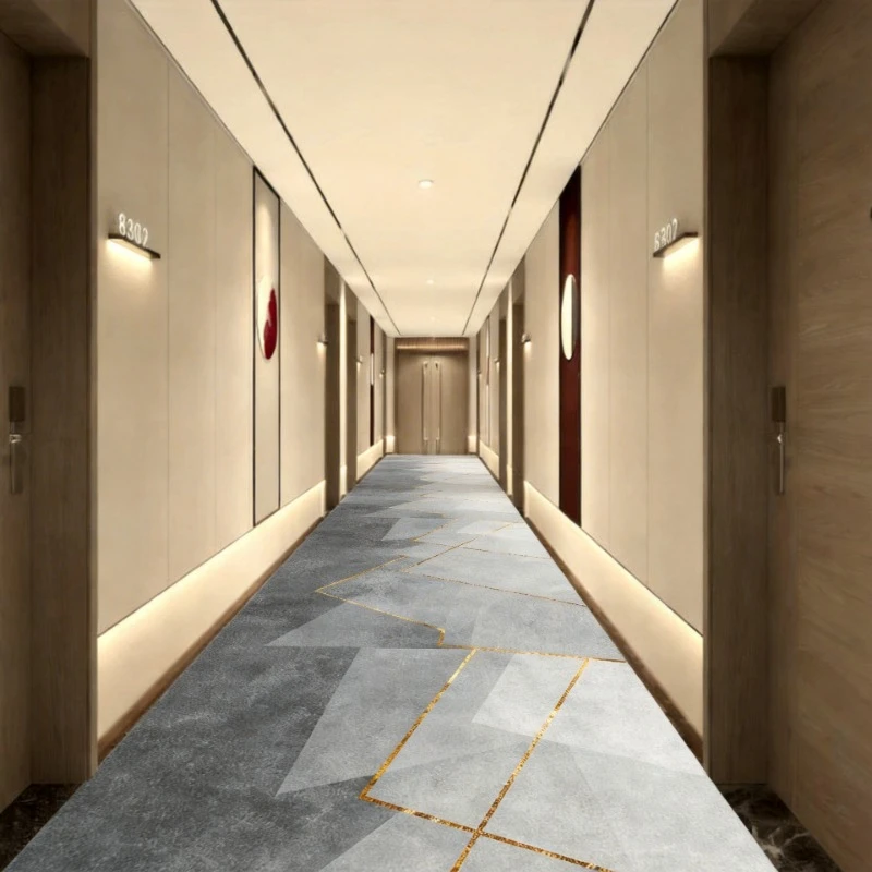 

Persian Corridor Carpet Retro Decoration Home Hall Passageway Runner Rug Non-slip Stairway Carpets Customizable Luxury Aisle Mat
