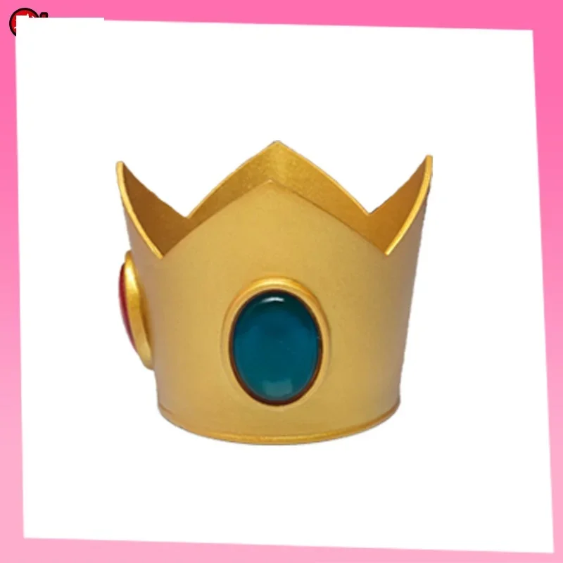 Bowsette Prinses Bowser Perzik Cosplay Kroonprinses Paddestoel Perzik Accessoires Halloween Carnaval Party 3D Afdrukken