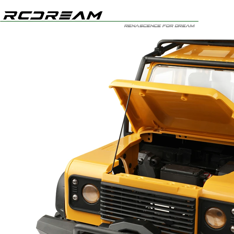 CGRC опорный стержень с металлической крышкой для 1/10 RC Crawler Car Traxxas RCDream TRX4 Defender TRX6 AXIAL SCX10 II 90046 RC4WD D90 Diy части