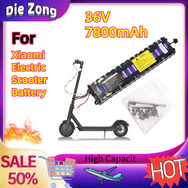 

High-Performance For Xiaomi Electric Scooter Battery 36V 7800mAh , Waterproof, Bluetooth, Rechargeable Battery Pack