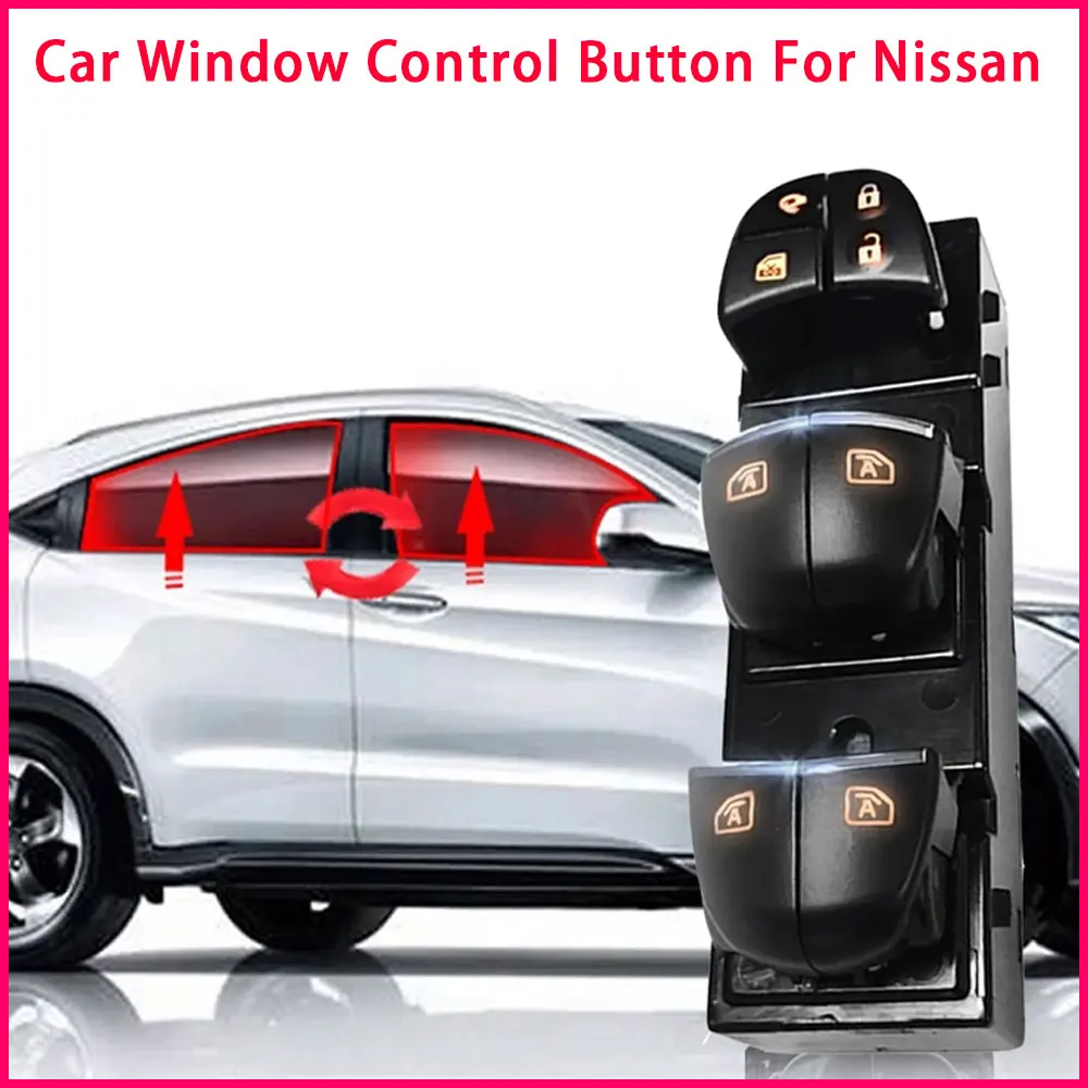 

Power Window Switch Remote Master Glass Lifter Closer For Nissan x-trail t32 rogue qashqai j11 Leaf Serena C26 C27 accessories