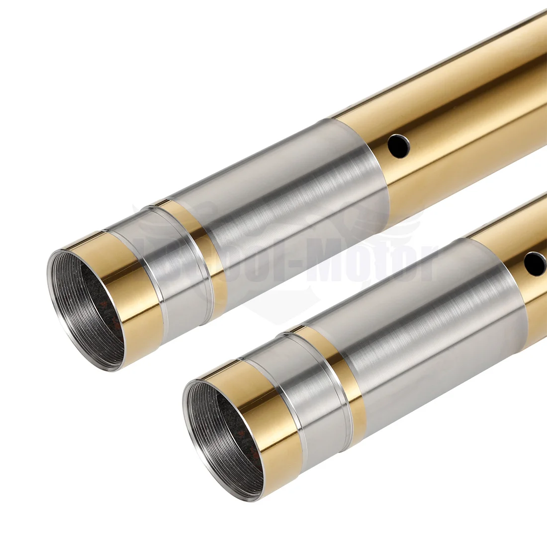 Front Inner Fork Tubes Pipes 43x520mm For SUZUKI GSX-R1000 GSXR1000 2009-2011 Fork Legs Suspension Shock Stand Bar Gold/Silver