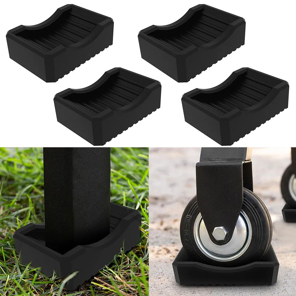 Grill Leveling BBQ Griddle Stand Accessories Griddle Leveling Shims Functional Increased Friction Keeps Grill Stable