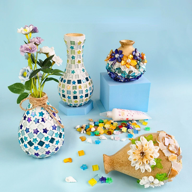 Handmade DIY Material Package for Vase Making Creative and Educational Gift for Parent-child Activities