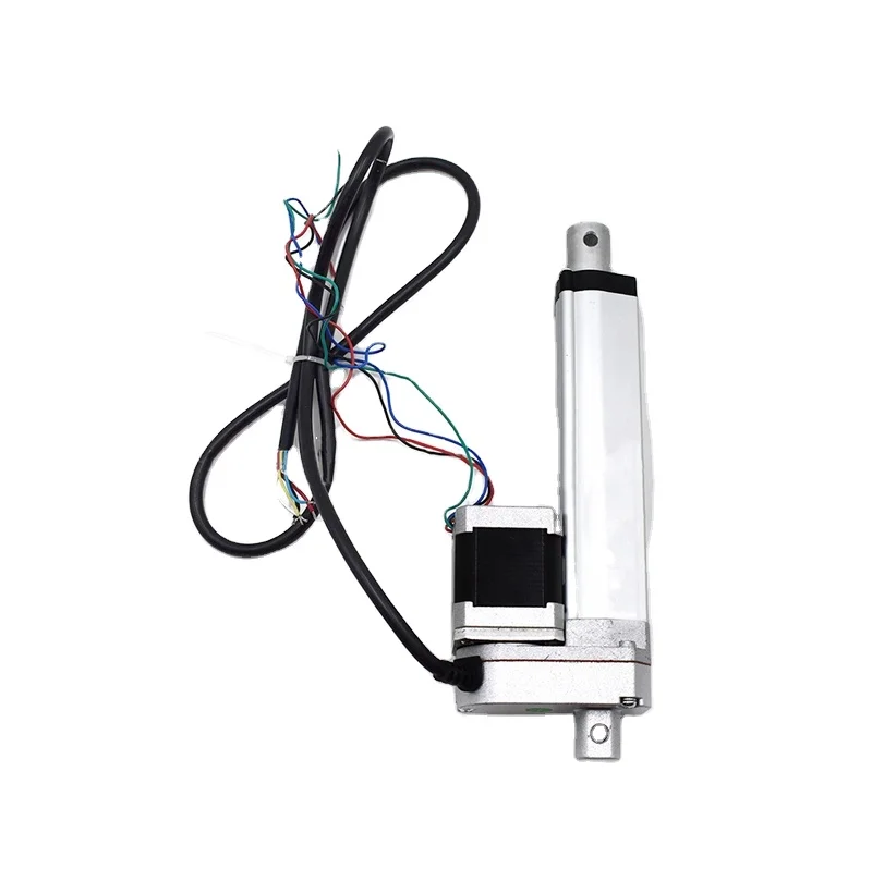 

1000N 24v/12v Stepper Motor Lifting DC Electric Push Rod Linear Actuator