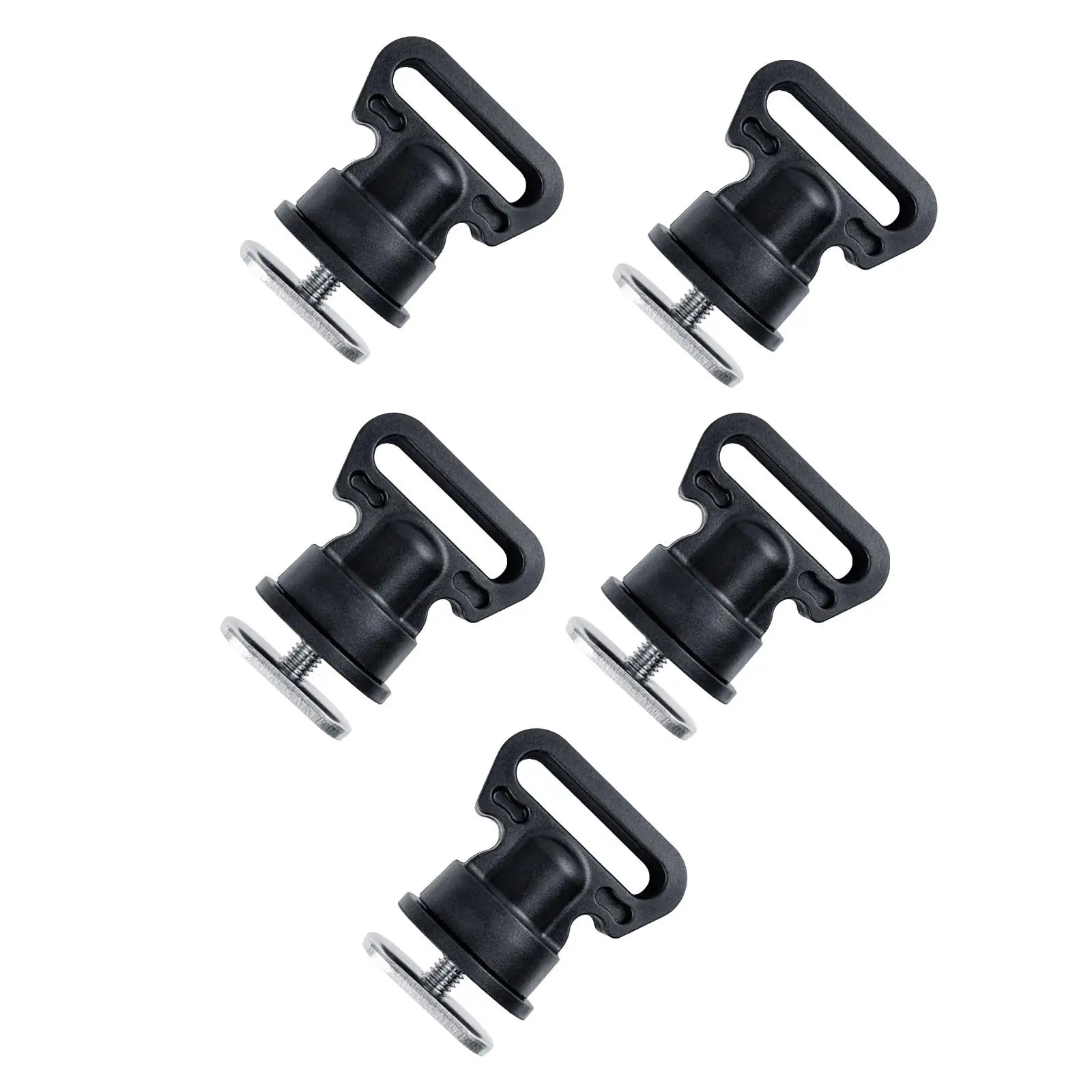 5 Pieces Fixing Tie Down Kayak Accessories Track Mount Vertical Tie Downs for