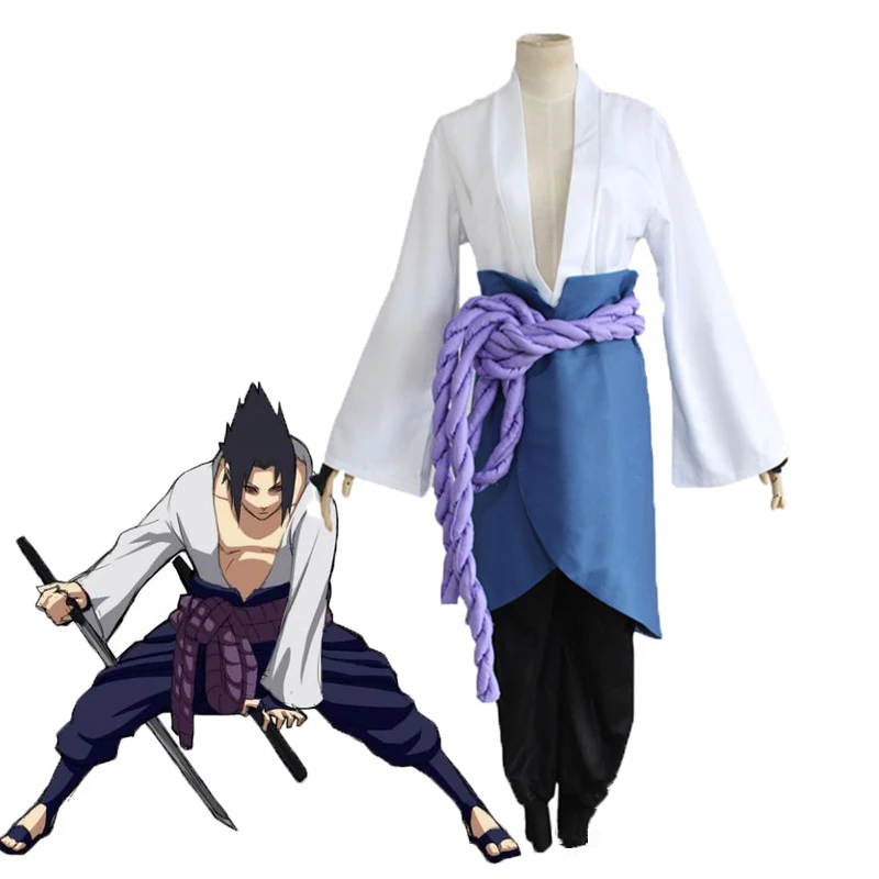 

Anime Cosplay Uchiha Sasuke Third Generation Costume For Adults Man Halloween Costumes For Woman