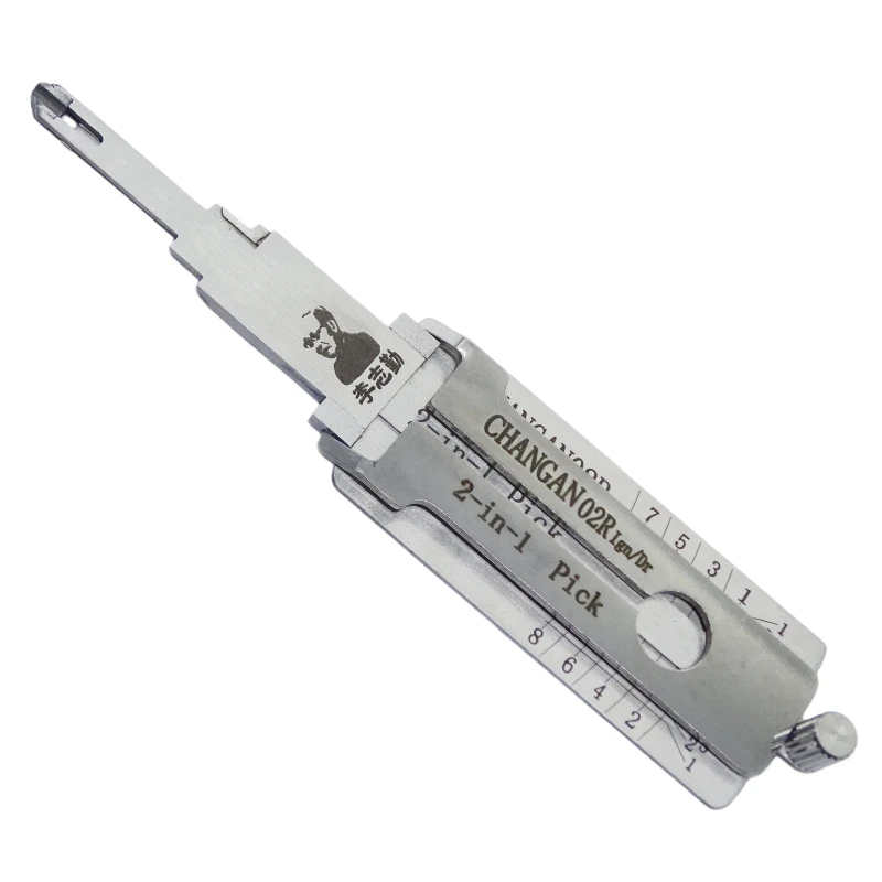 Lishi CHANGAN02R Ign 2 in 1 Locksmith Tool Lock Pick & Decoder Flat Milling for Changan Models