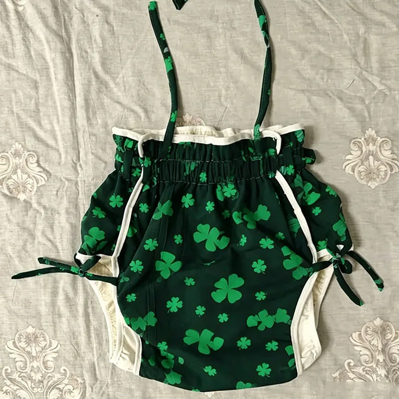 Japanese Style Adult ABDL Diaper Cover Printed High-waist Breathable Cozy Waterproof Leak-proof DDLG Nappies Briefs Washable