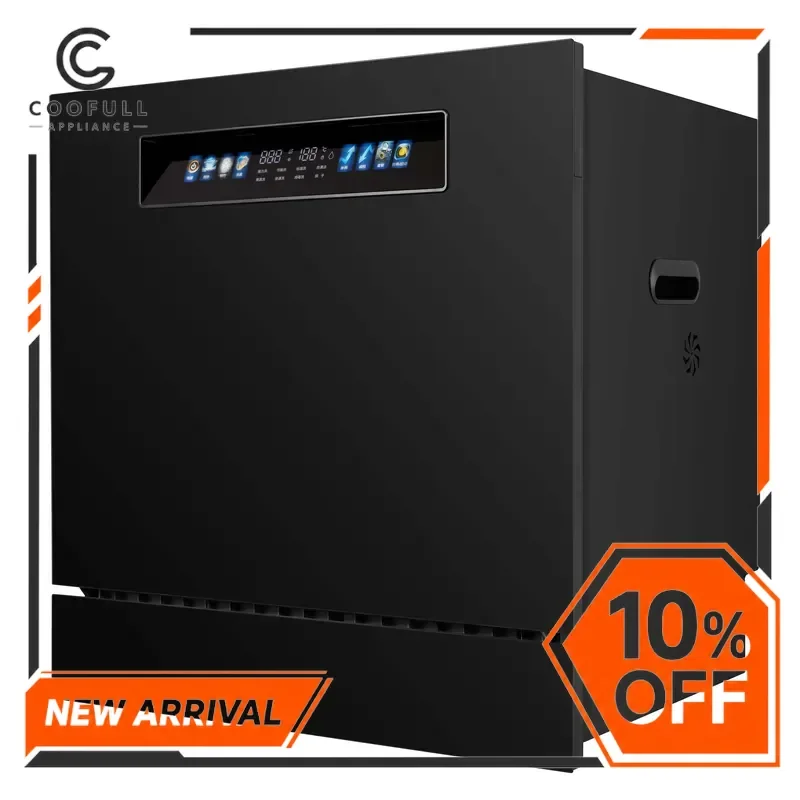 Built In Stainless Steel Electric Dishwasher 14 Sets Capacity Household Kitchen Appliance Large Capacity Automatic Cleaning