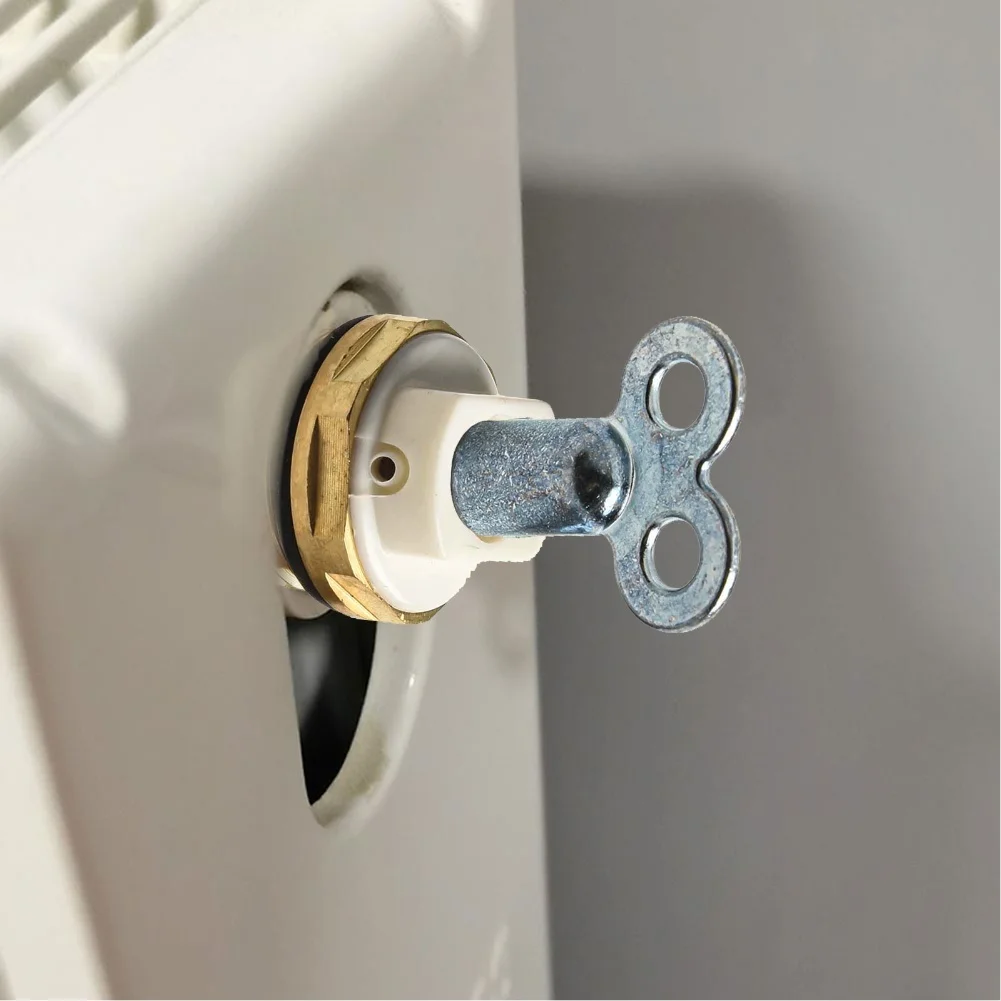 6 قطعة صمام تنزف المبرد 1/2 ''سخانات نحاسية صمام العادم مع مفاتيح التهوية مفتاح فتحة التدفئة للسخانات المبرد #3