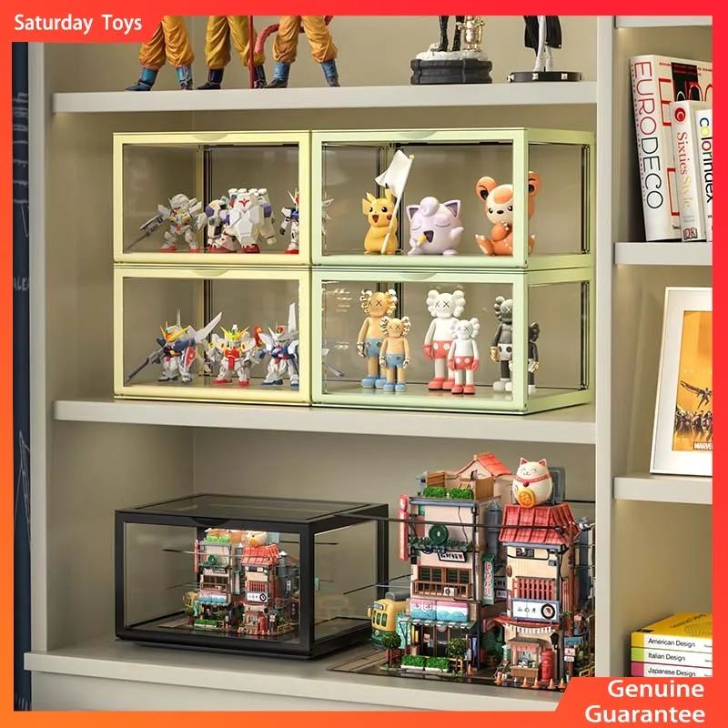 Blind Box Storage Display Rack Action Figure Building Block Doll  Children'S Shoe Box Transparent Acrylic Cabinet Desktop Toy