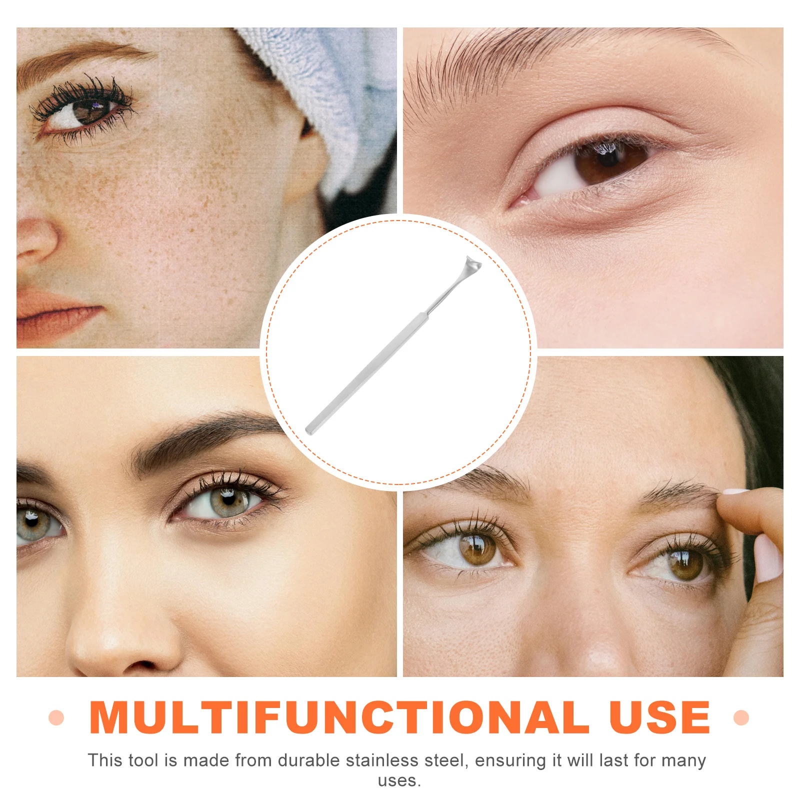 여성용 스테인리스 스틸 쌍꺼풀 제거기, 쌍꺼풀 도구, 눈가 주름 감소 미용 기구, 수술 연습 기구