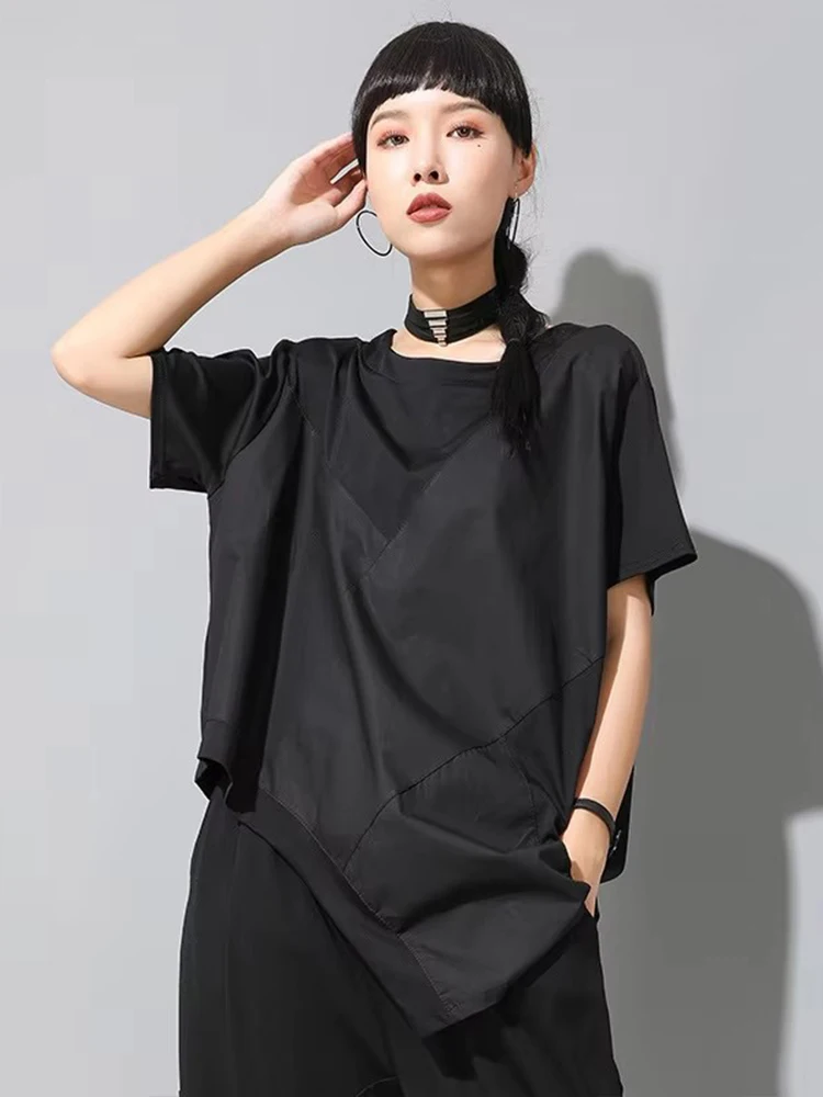 Max LuLu New 2020 Korean Fashion Ladies Summer Cotton Tee Shirts Women Punk Style Short Sleeve T-shirts Female Casual Black Tops