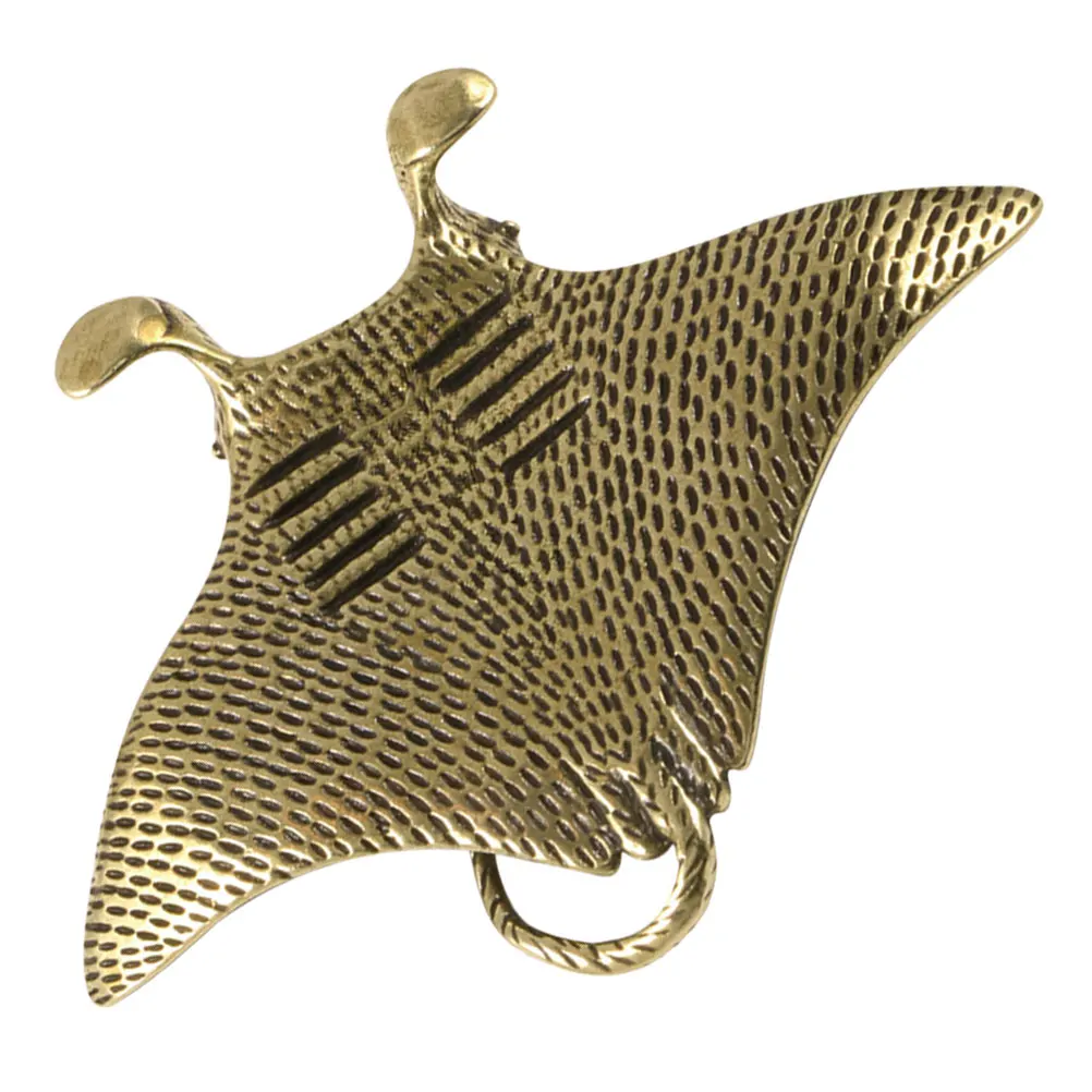 

Fish Wall Decor Ornaments Brass Craft Figurine Copper Aquarium Decorations